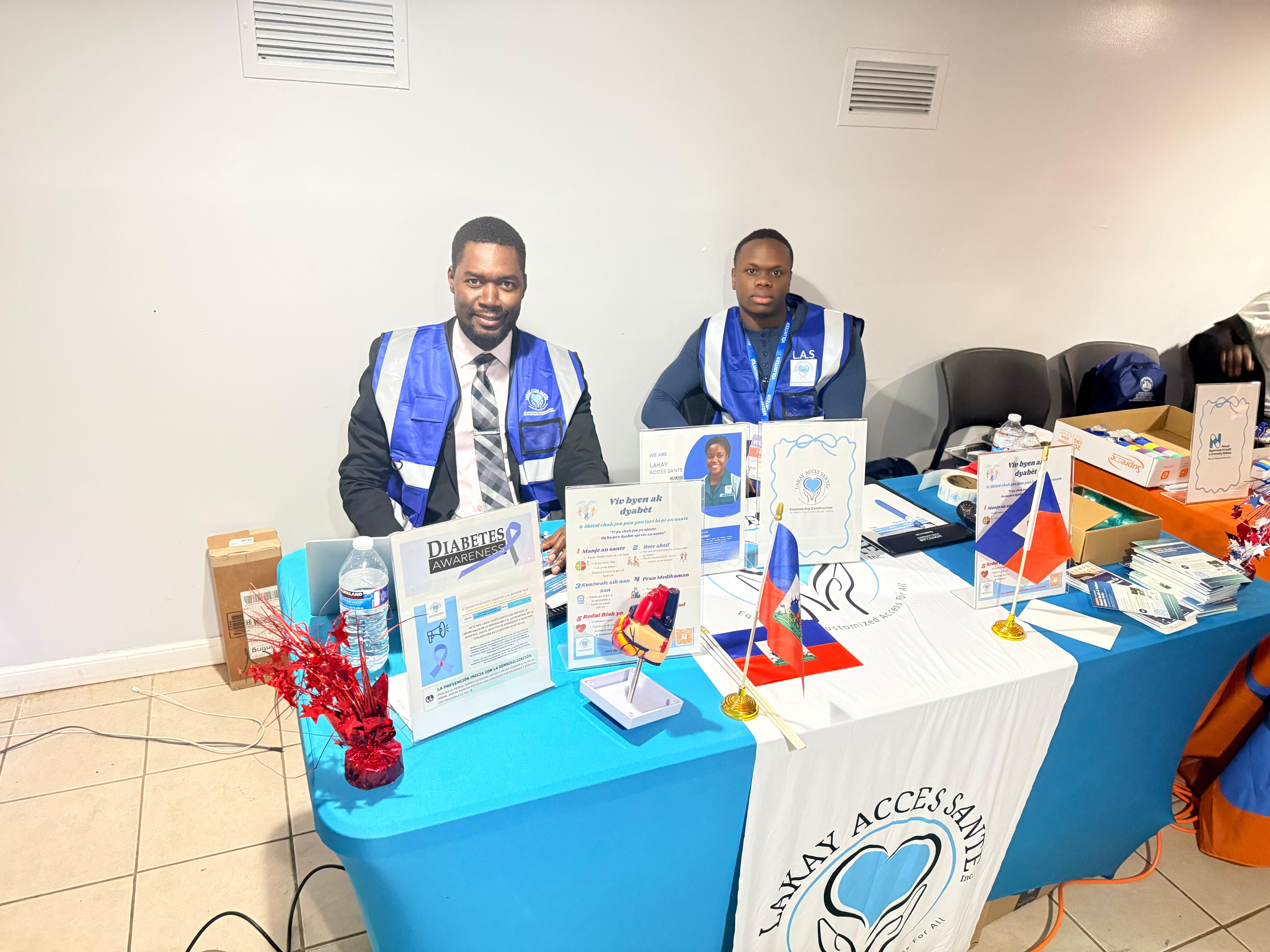 LAS volunteers ready to serve the community