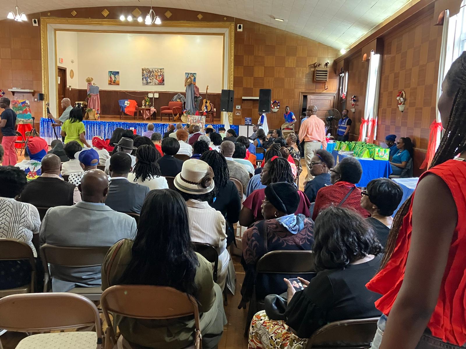 Community engagement at Rhythms of Haiti celebration, May 31 2026