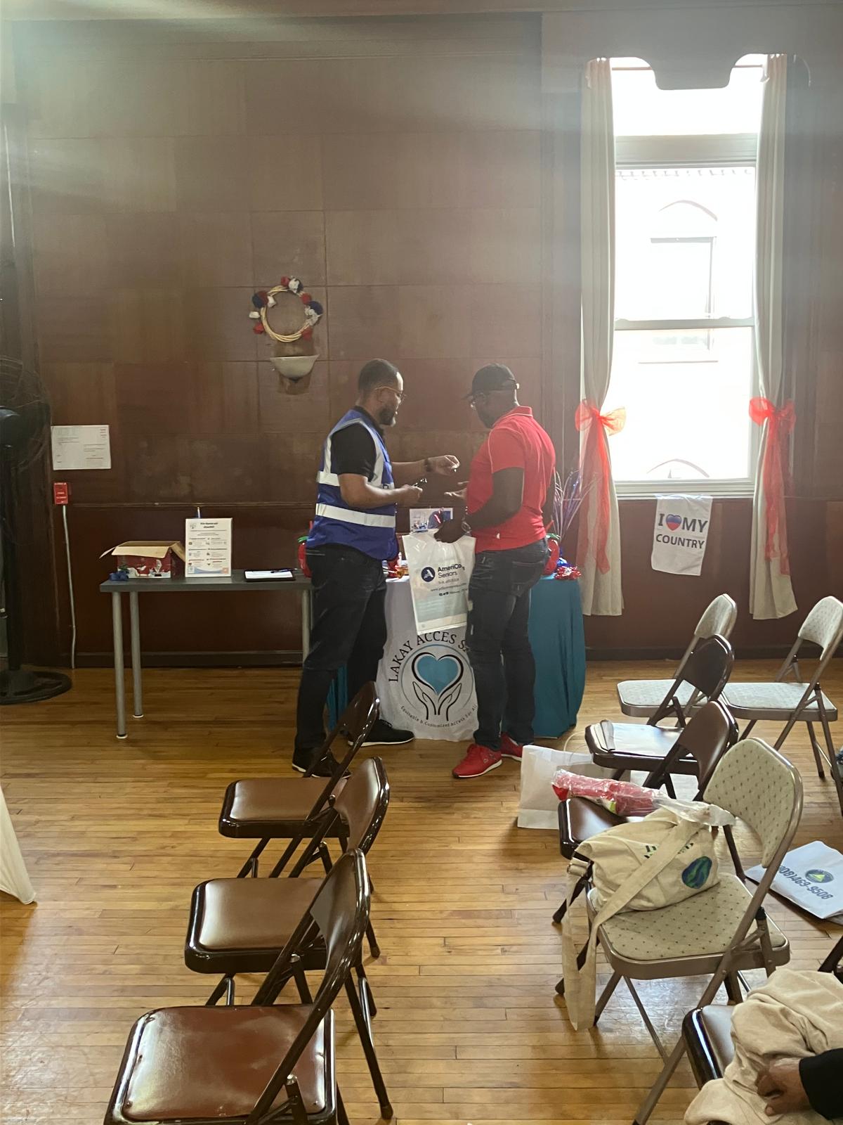Haitian cultural celebration at Jefferson Park Ministries, Newark NJ